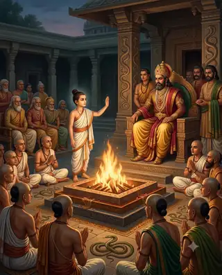 Astika and the Snake Sacrifice cover artwork