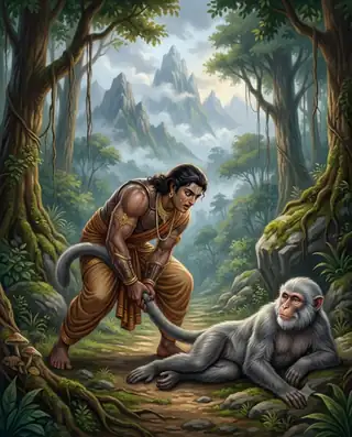 When Bhima Met Hanuman cover artwork