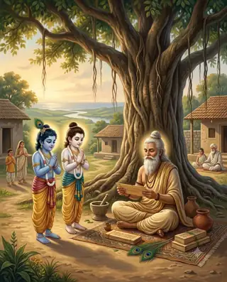 The Gurudakshina for Sandipani cover artwork